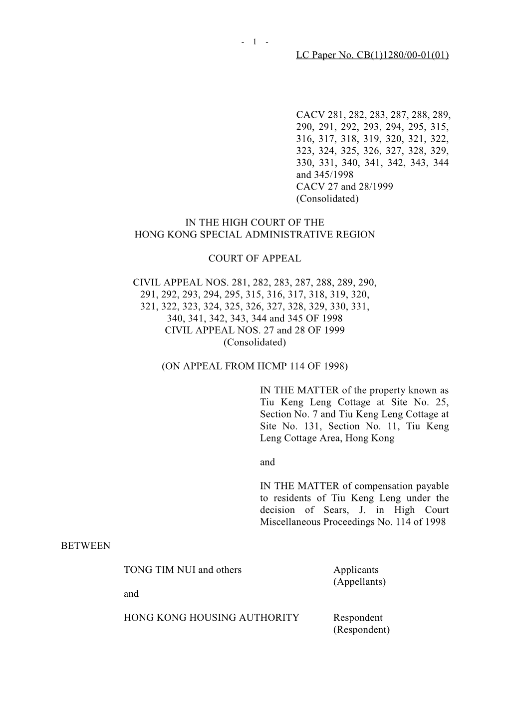 LC Paper No. CB(1)1280/00-01(01)