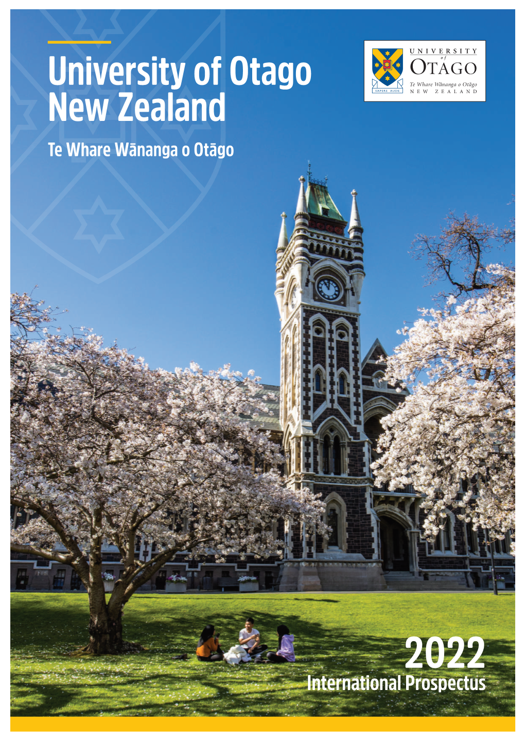 University of Otago New Zealand Te Whare Wānanga O Otāgo