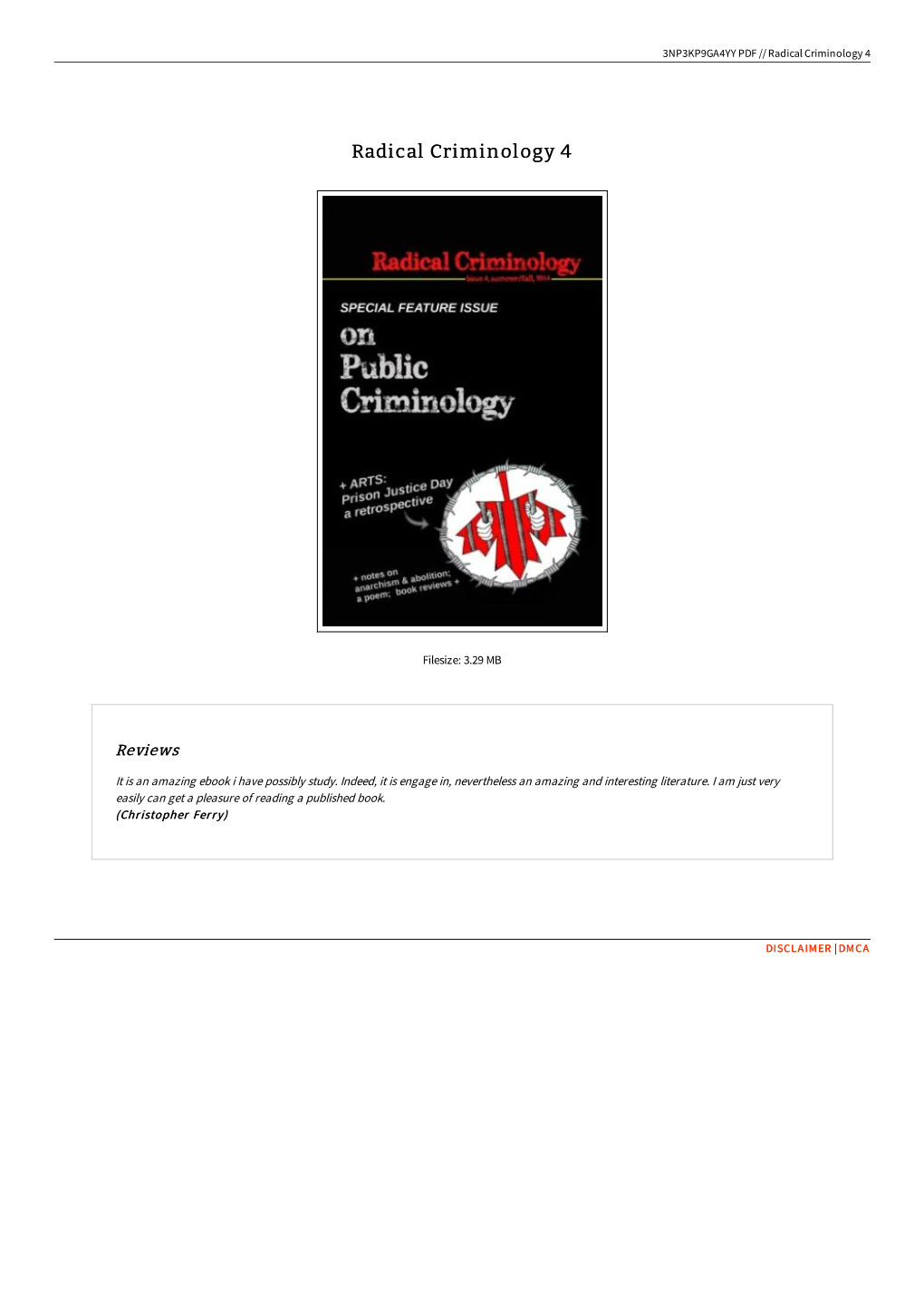Find Doc » Radical Criminology 4