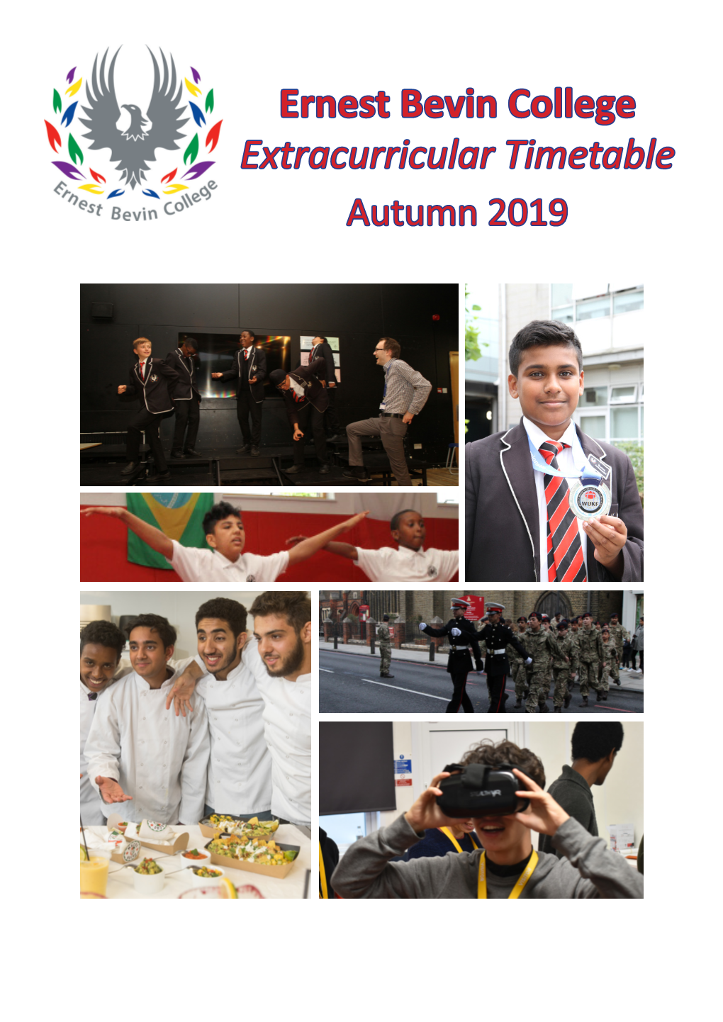 Ernest Bevin College Extracurricular Timetable Autumn 2019 Extracurricular Timetable STEM