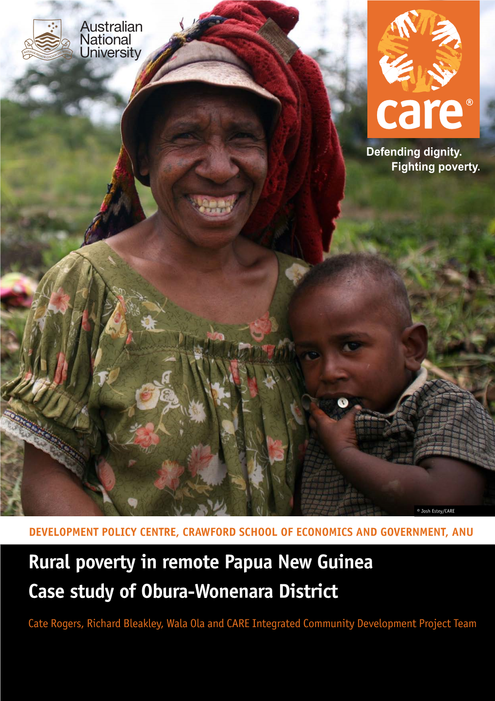 Rural Poverty in Remote Papua New Guinea Case Study of Obura-Wonenara District