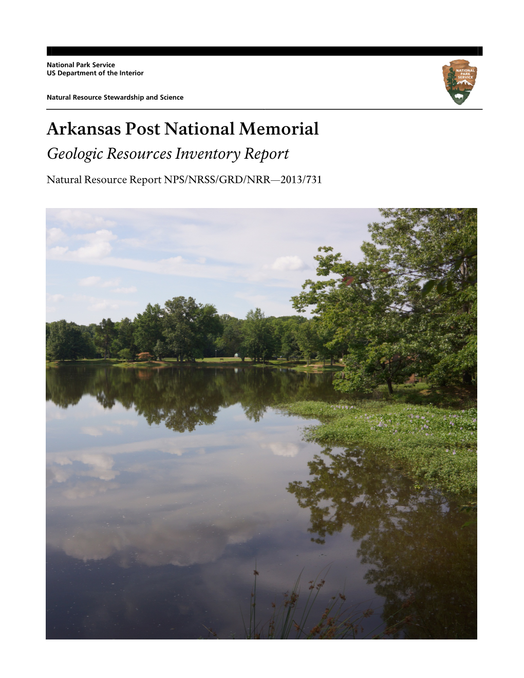Arkansas Post National Memorial Geologic Resources Inventory Report