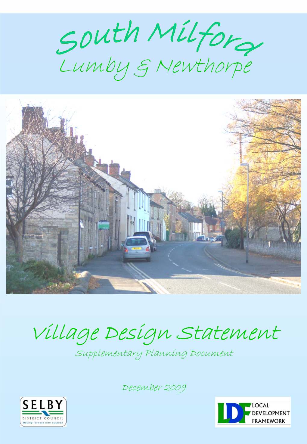 Village Design Statement Lumby & Newthorpe