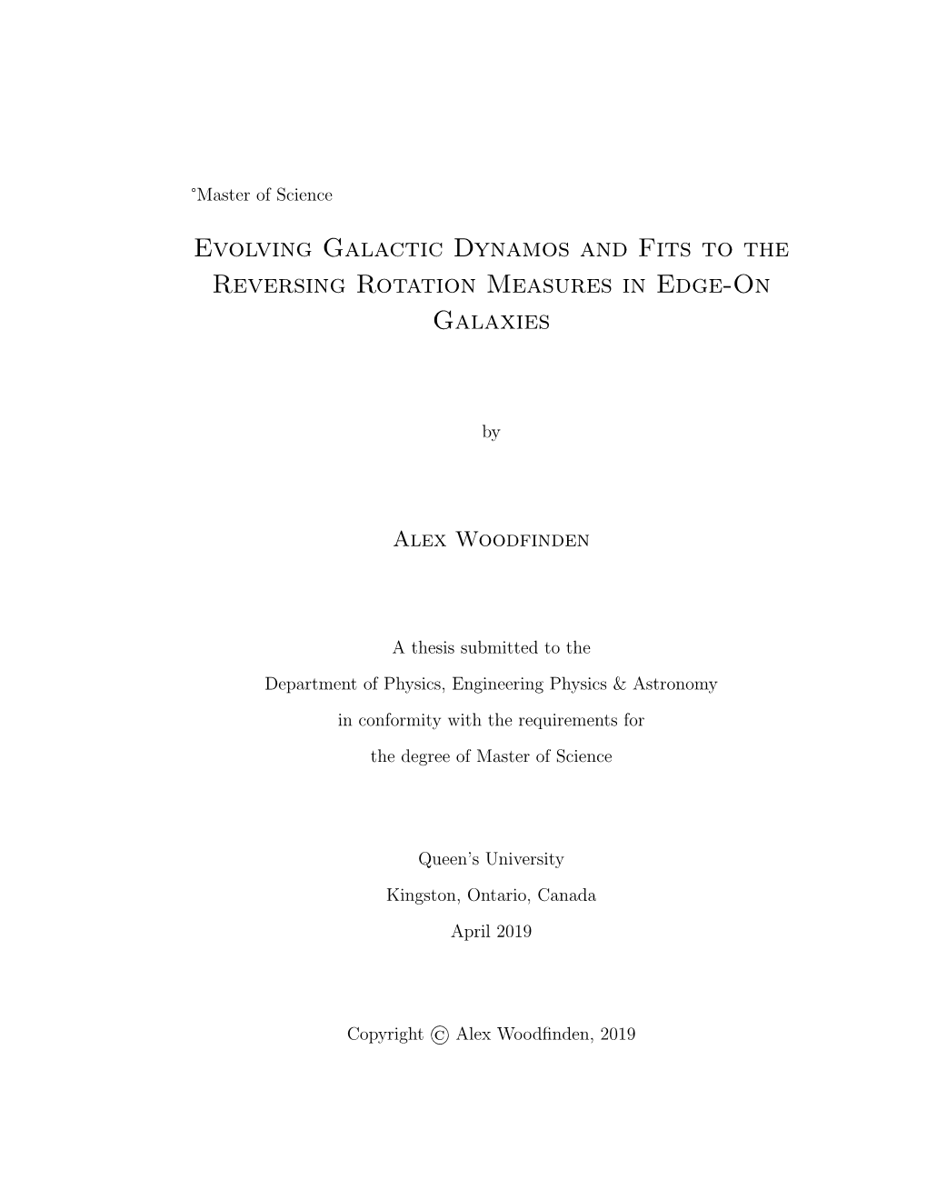 Evolving Galactic Dynamos and Fits to the Reversing Rotation Measures in Edge-On Galaxies