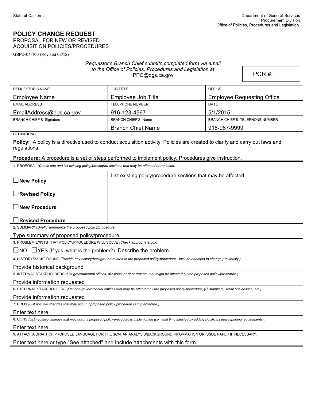 State of California s124