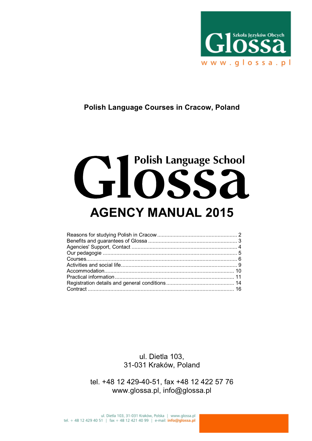 Agency Manual 2015