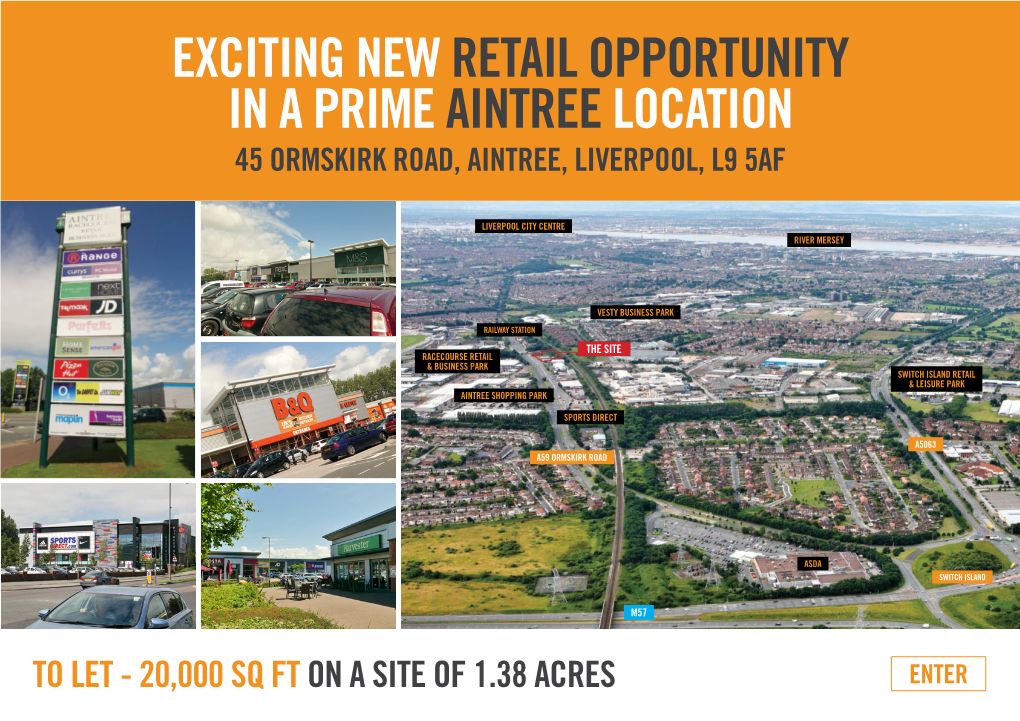 Exciting Newretail Opportunity in a Prime