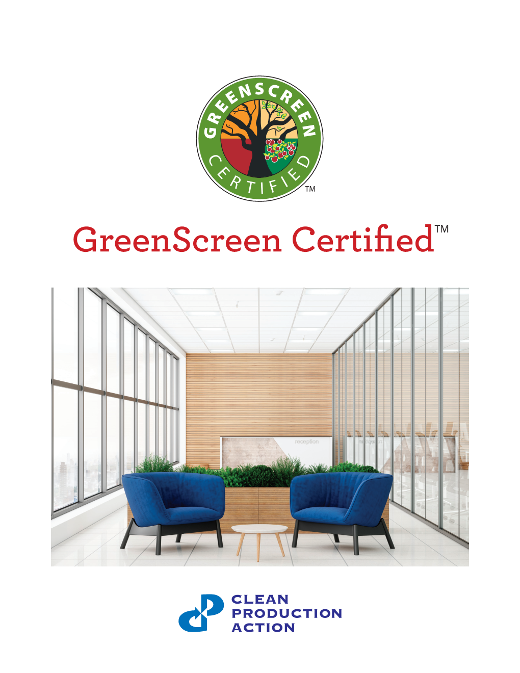 Greenscreen Certifiedtm N S C R E E E E