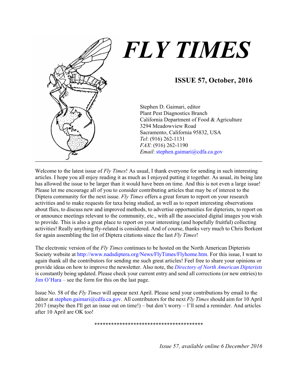 Fly Times, 57 1