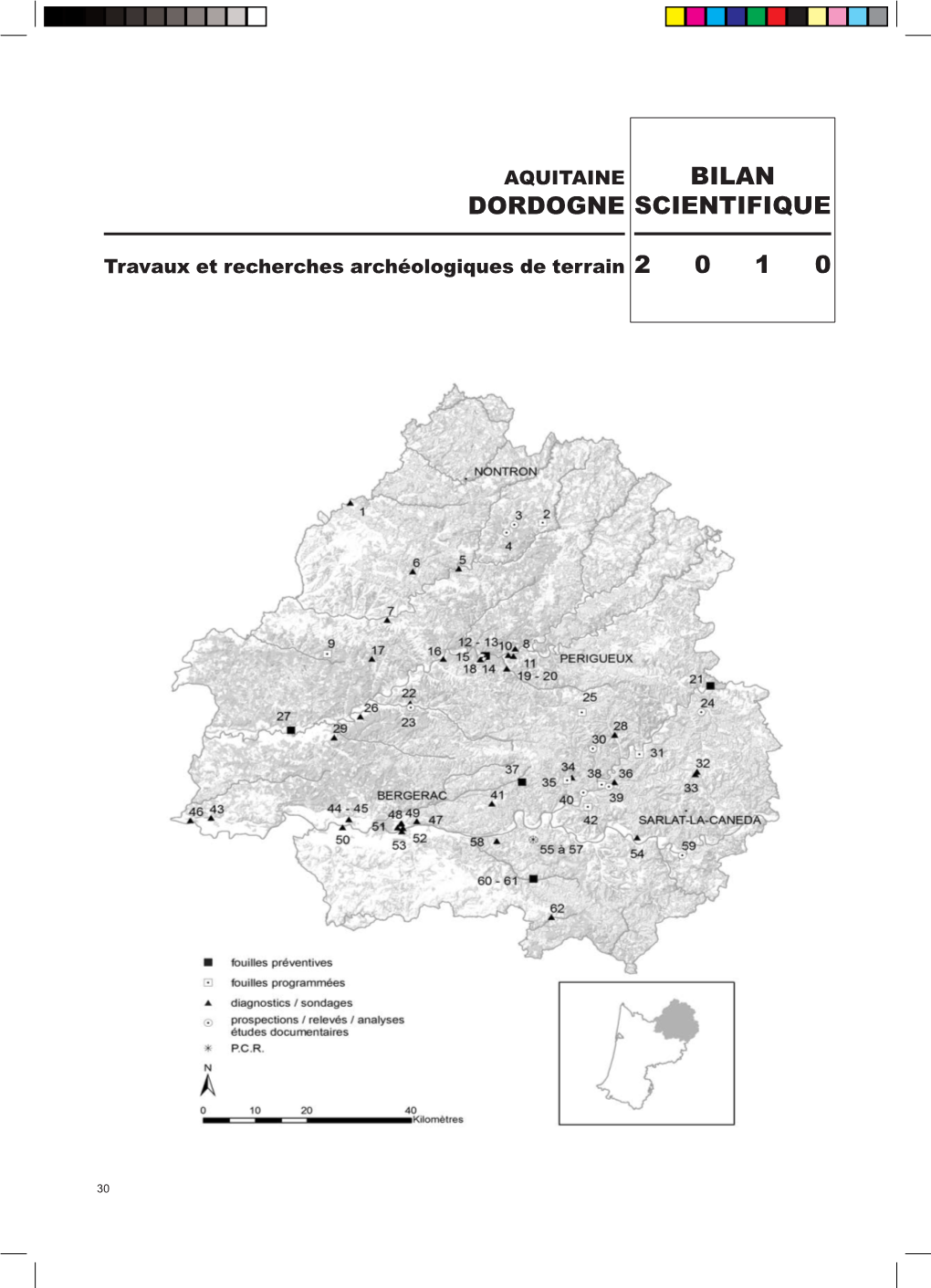 Bilan Scientifique 2 0 1 0 Dordogne