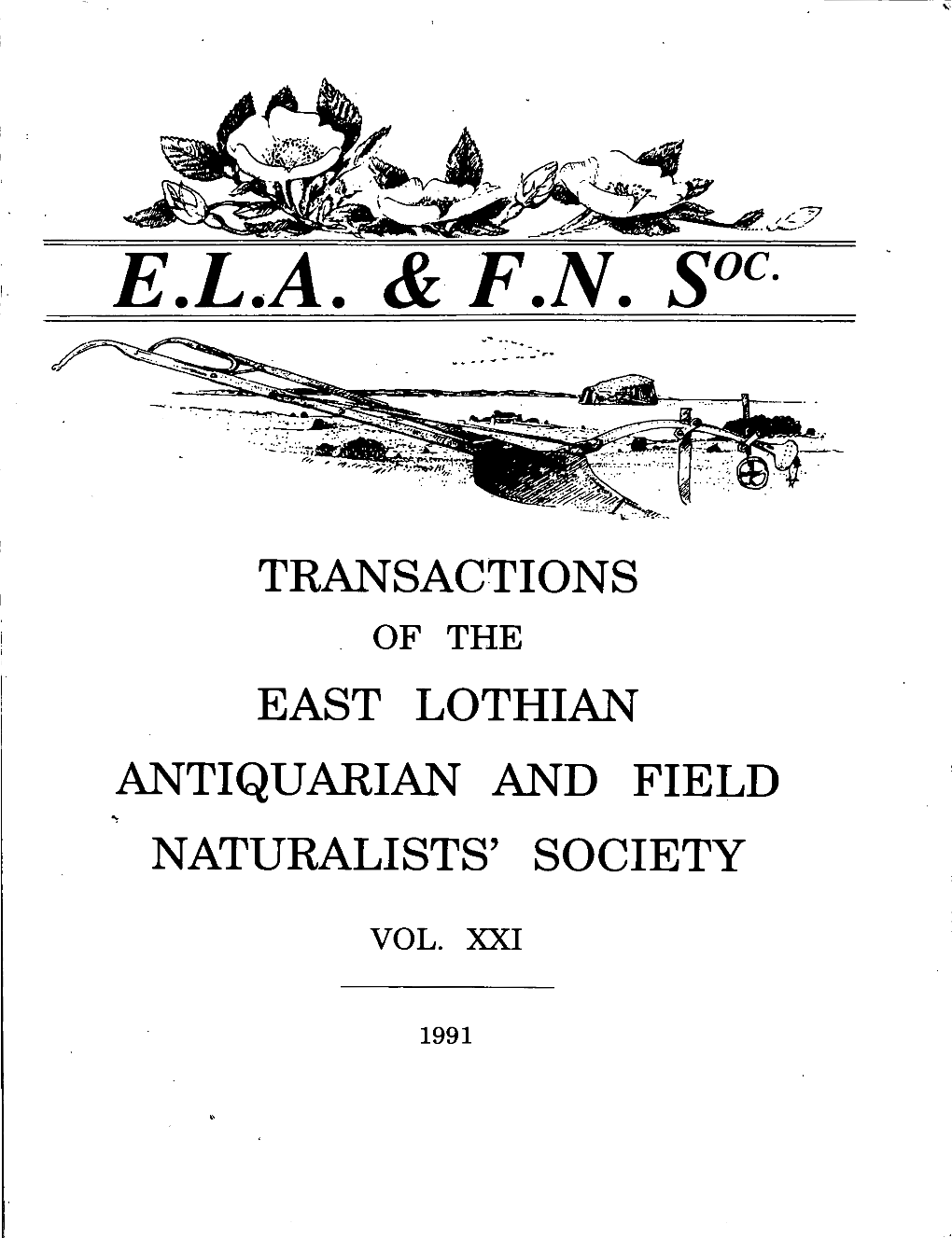 1991 ELA&FN Soc Transactions Vol