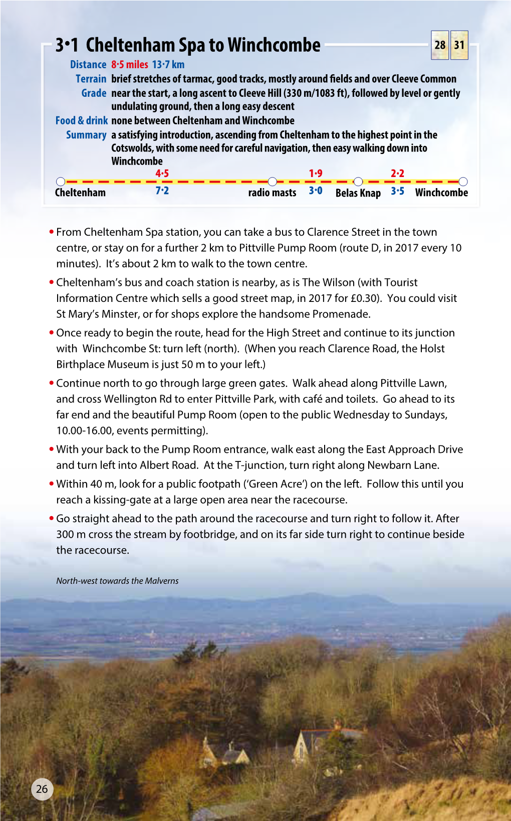 3•1 Cheltenham Spa to Winchcombe