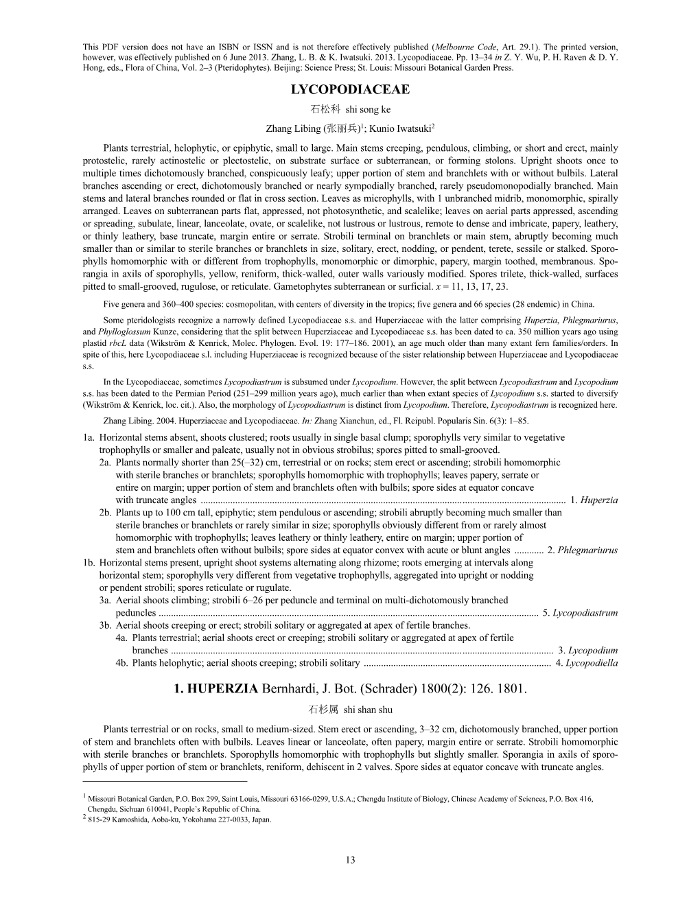 Lycopodiaceae (PDF)