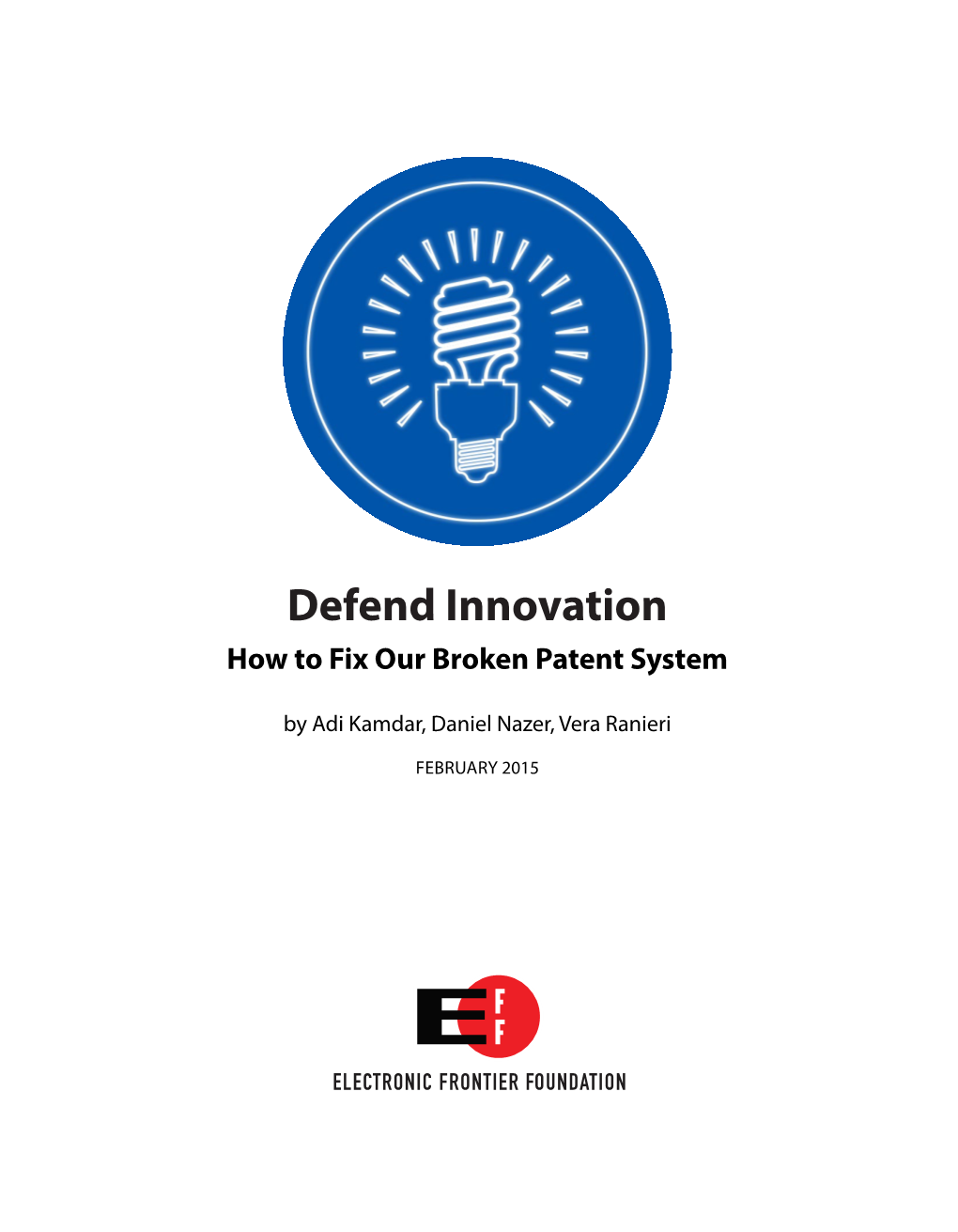 To Read Defend Innovation