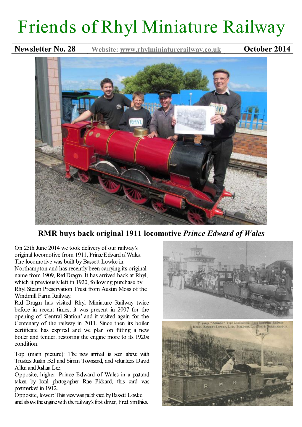 Friends of Rhyl Miniature Railway