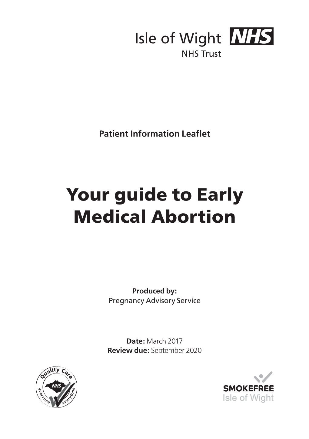 Your Guide to Early Medical Abortion