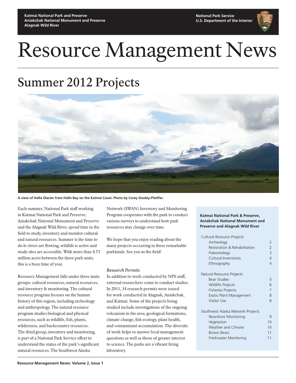 Resource Management News