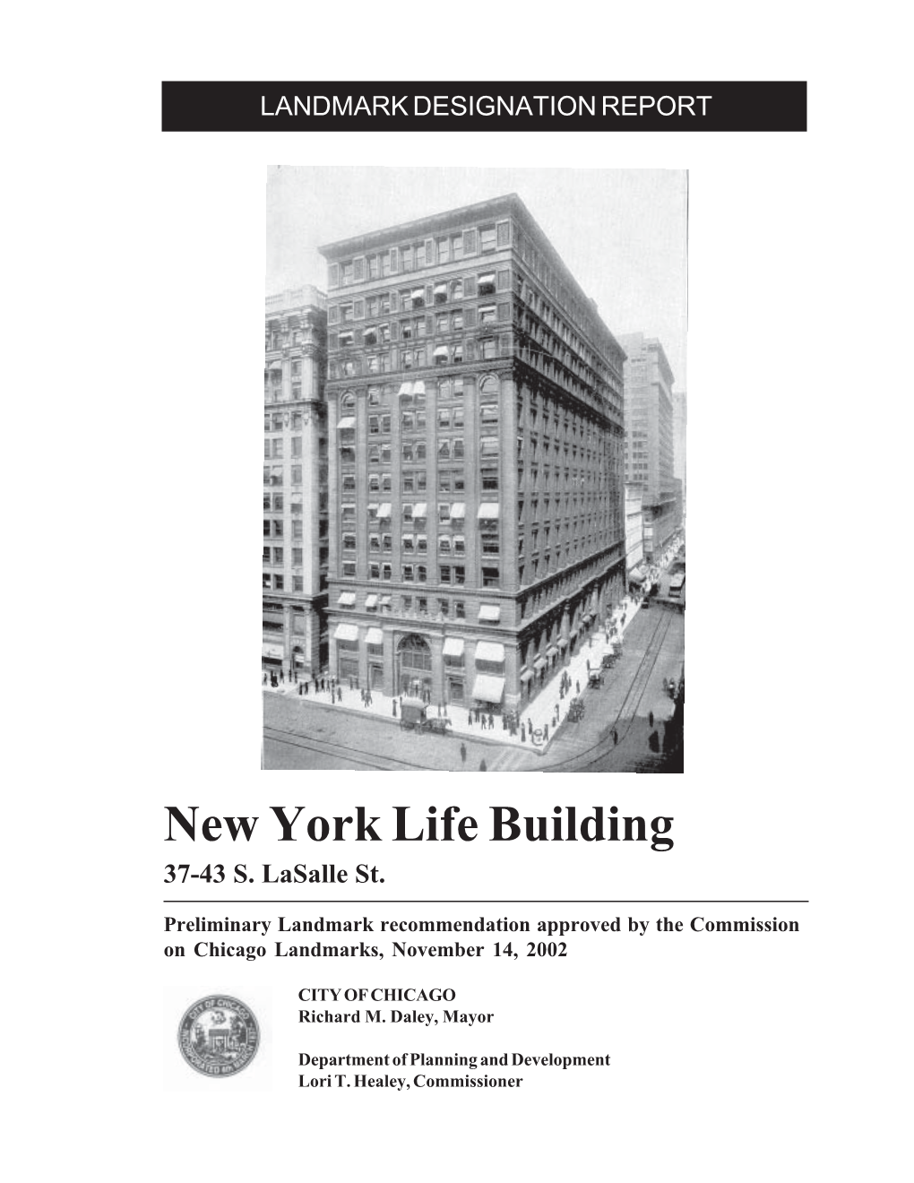 New York Life Building 37-43 S