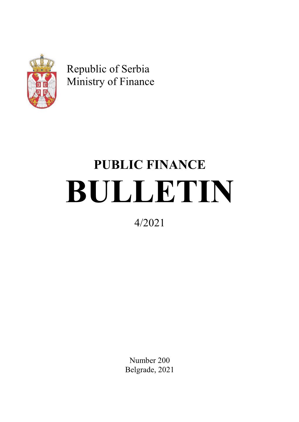 Public Finance Bulletin