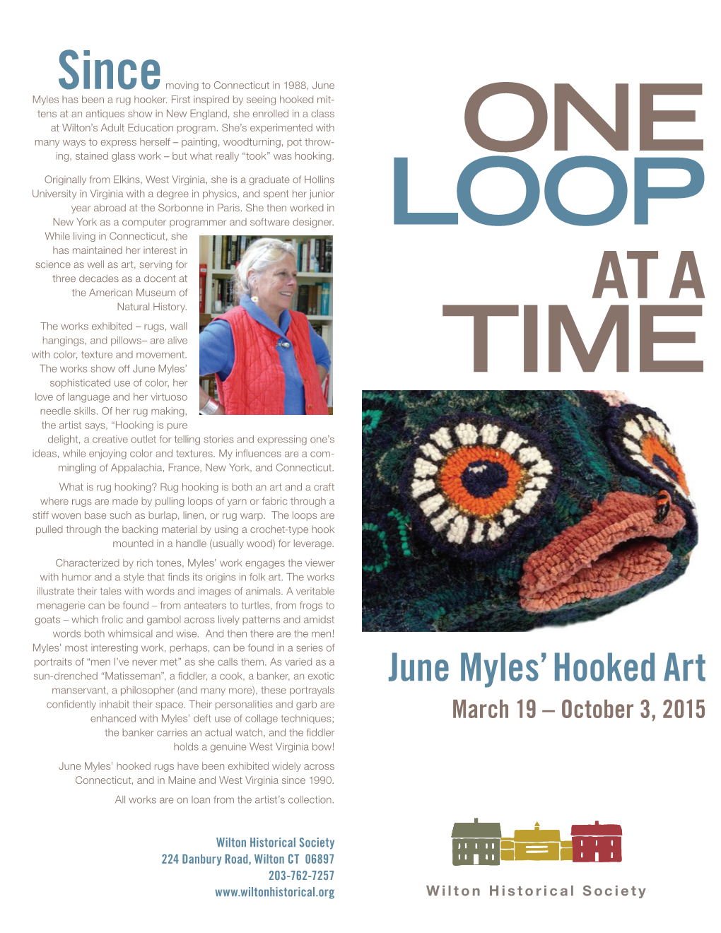 One Loop at a Time: June Myles' Hooked