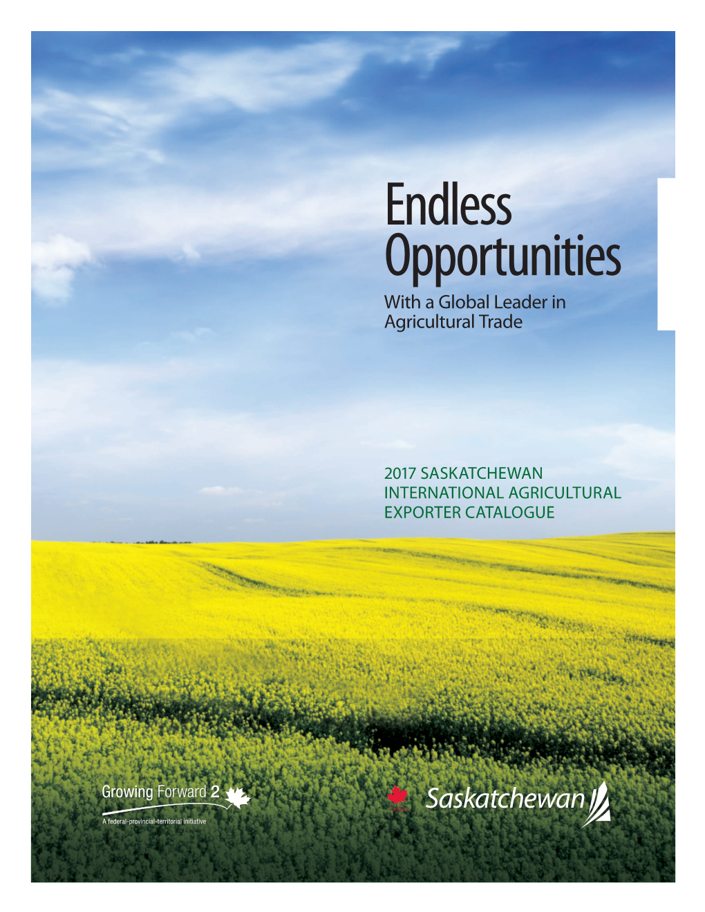 Saskatchewan Agricultural Exporter Catalogue