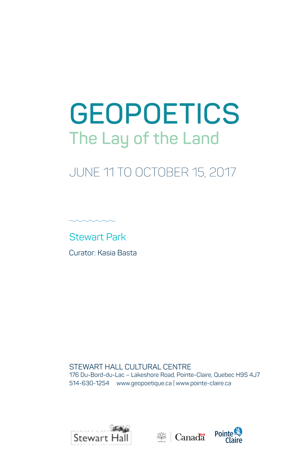 Geopoetics the Lay of the Land