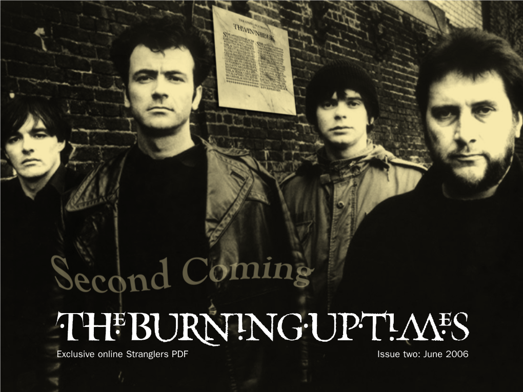 Exclusive Online Stranglers PDF Issue Two: June 2006 Issue Two