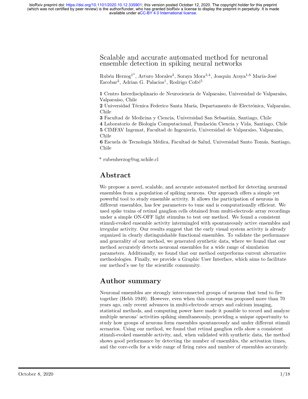 Scalable and Accurate Automated Method for Neuronal Ensemble Detection in Spiking Neural Networks