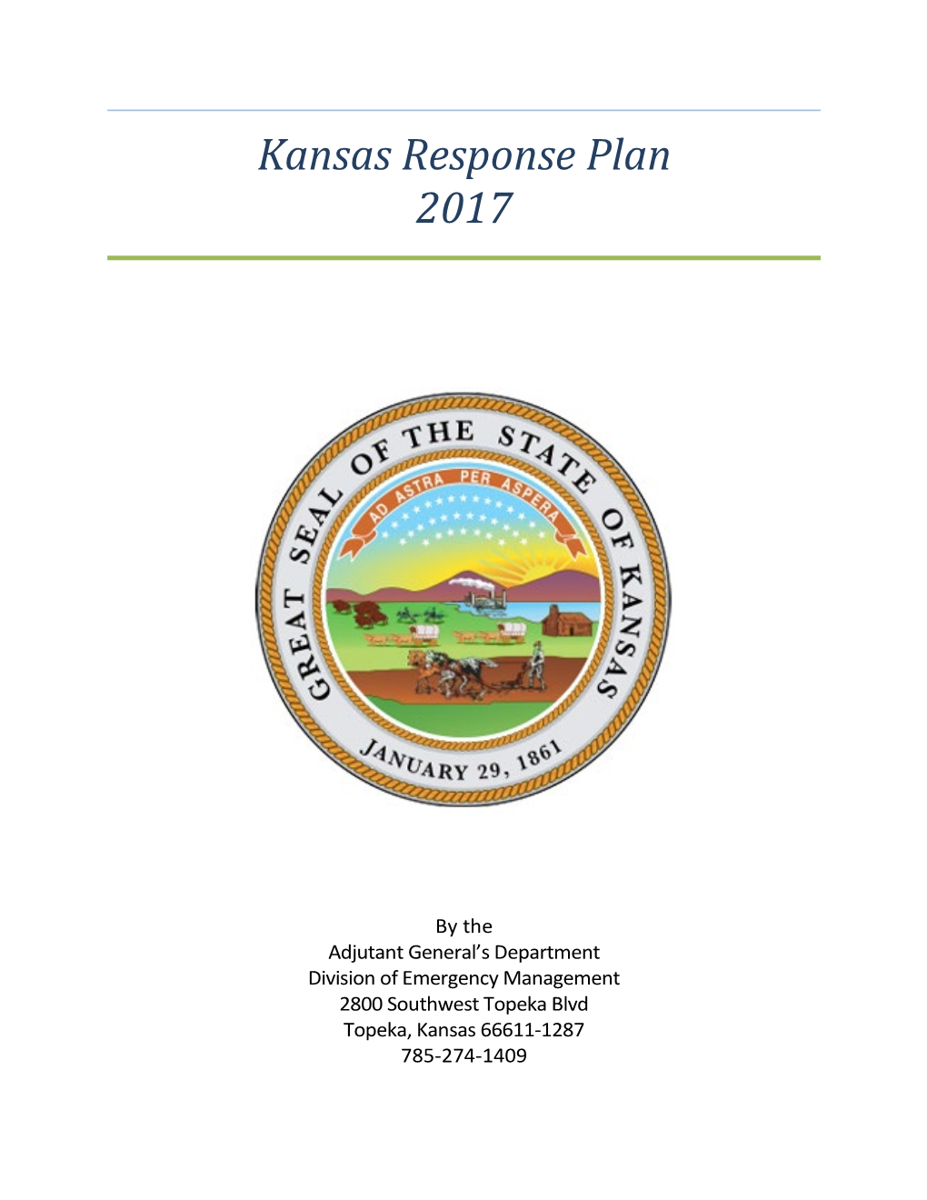 Kansas Response Plan 2017