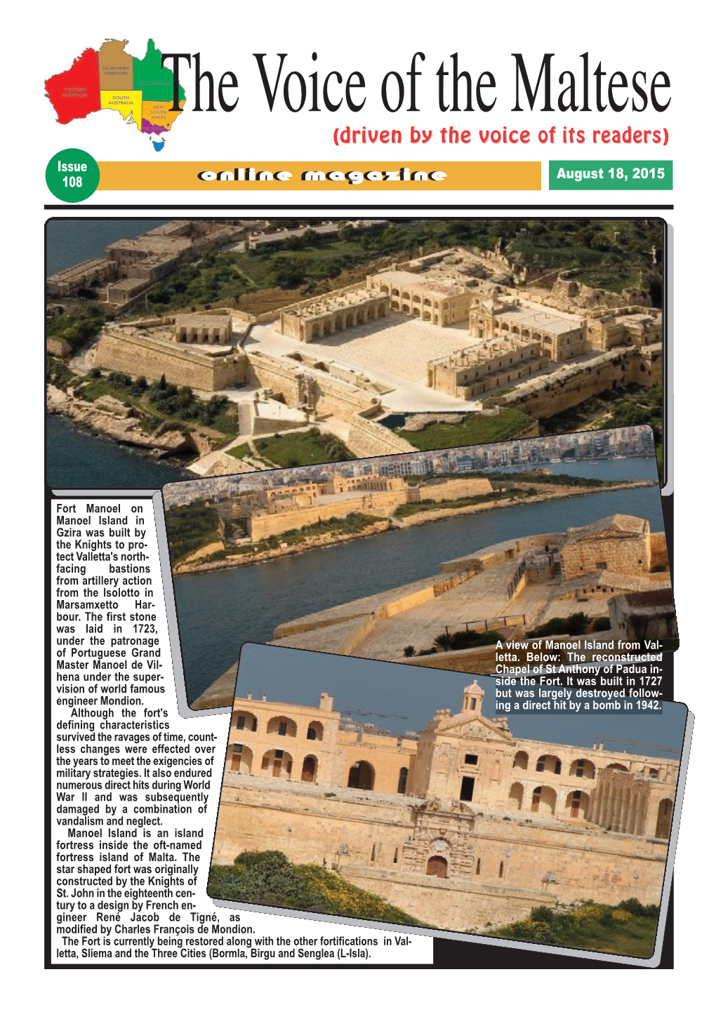 Fort Manoel on Manoel Island