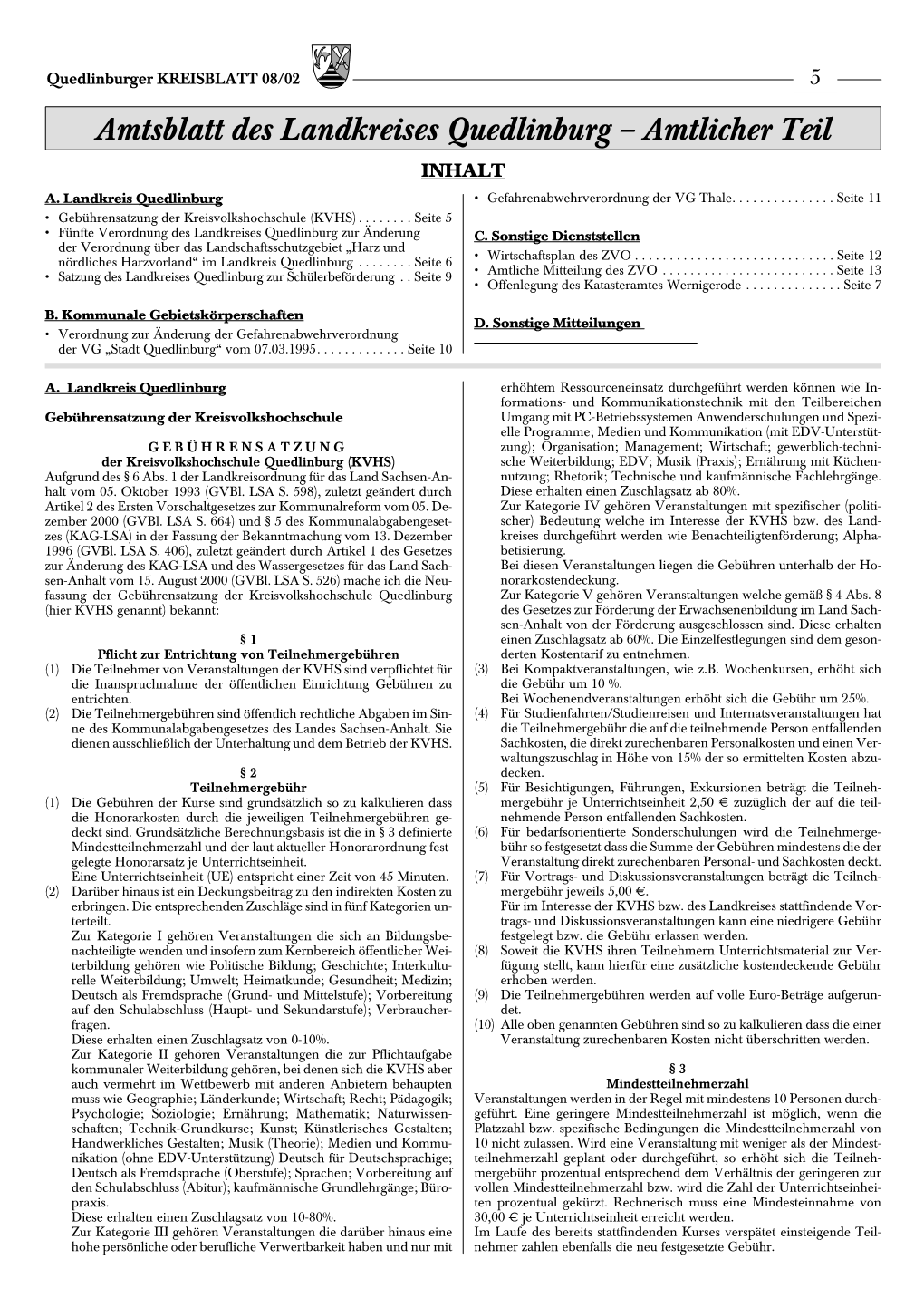 Amtsblatt 08/2002