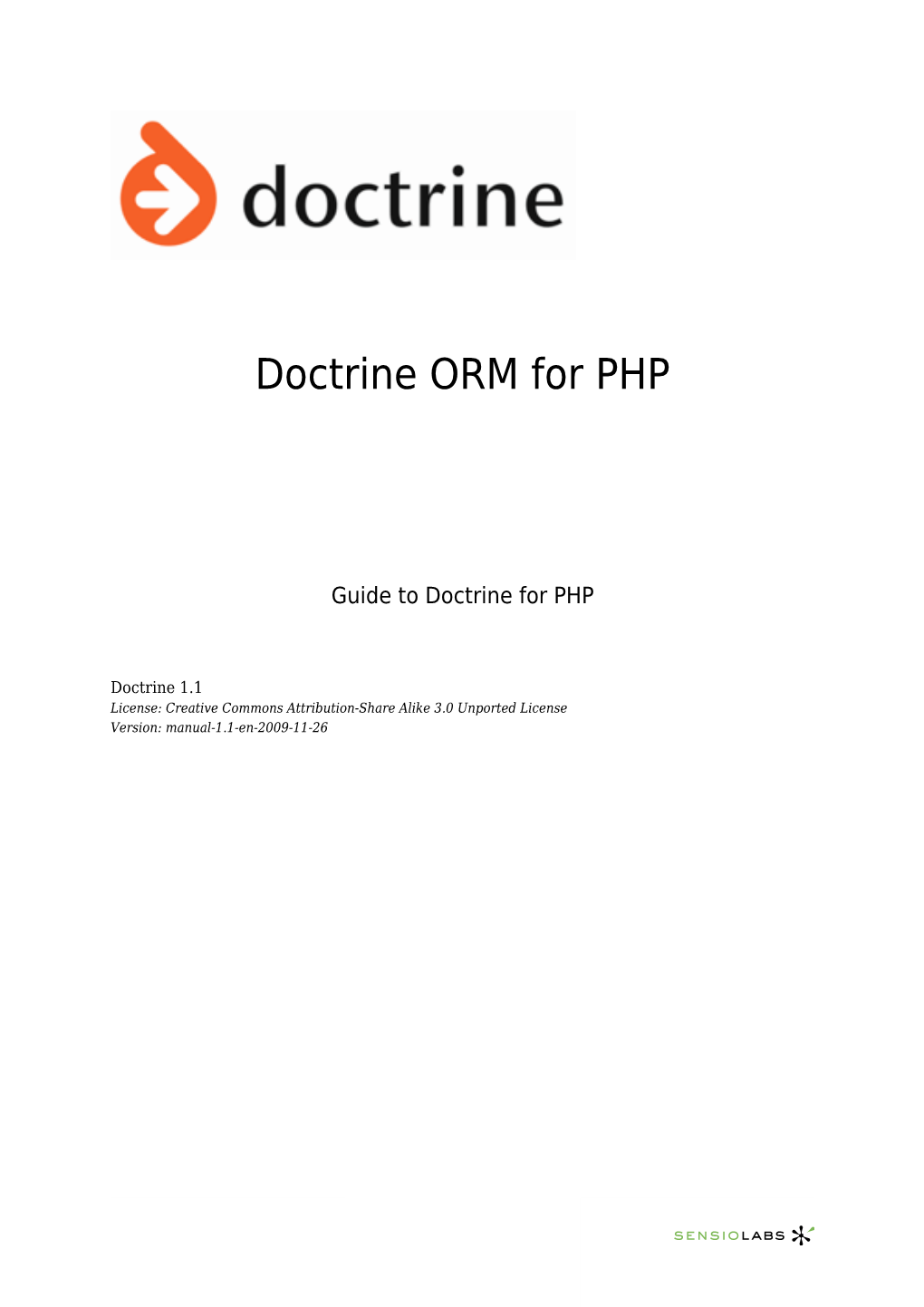 Doctrine ORM for PHP