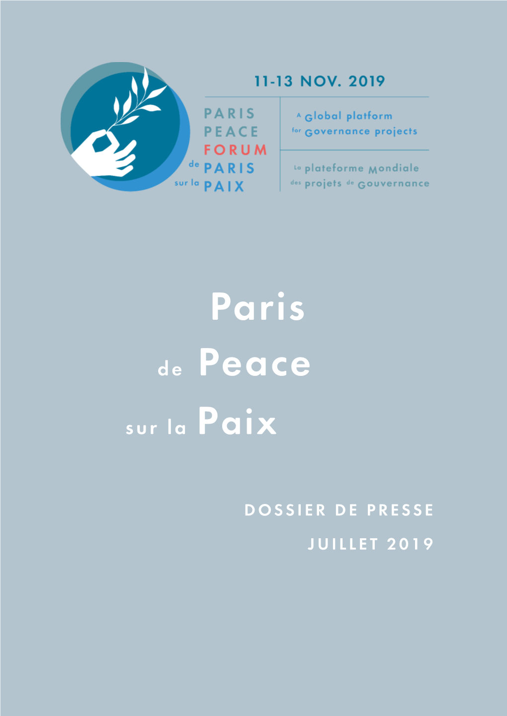 Dossier De Presse Juillet 2019