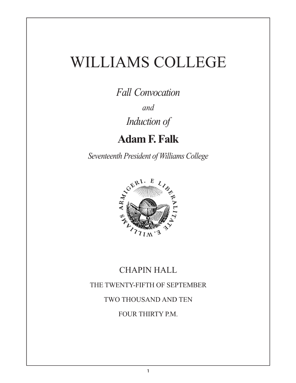 Download the Complete 2010 Convocation