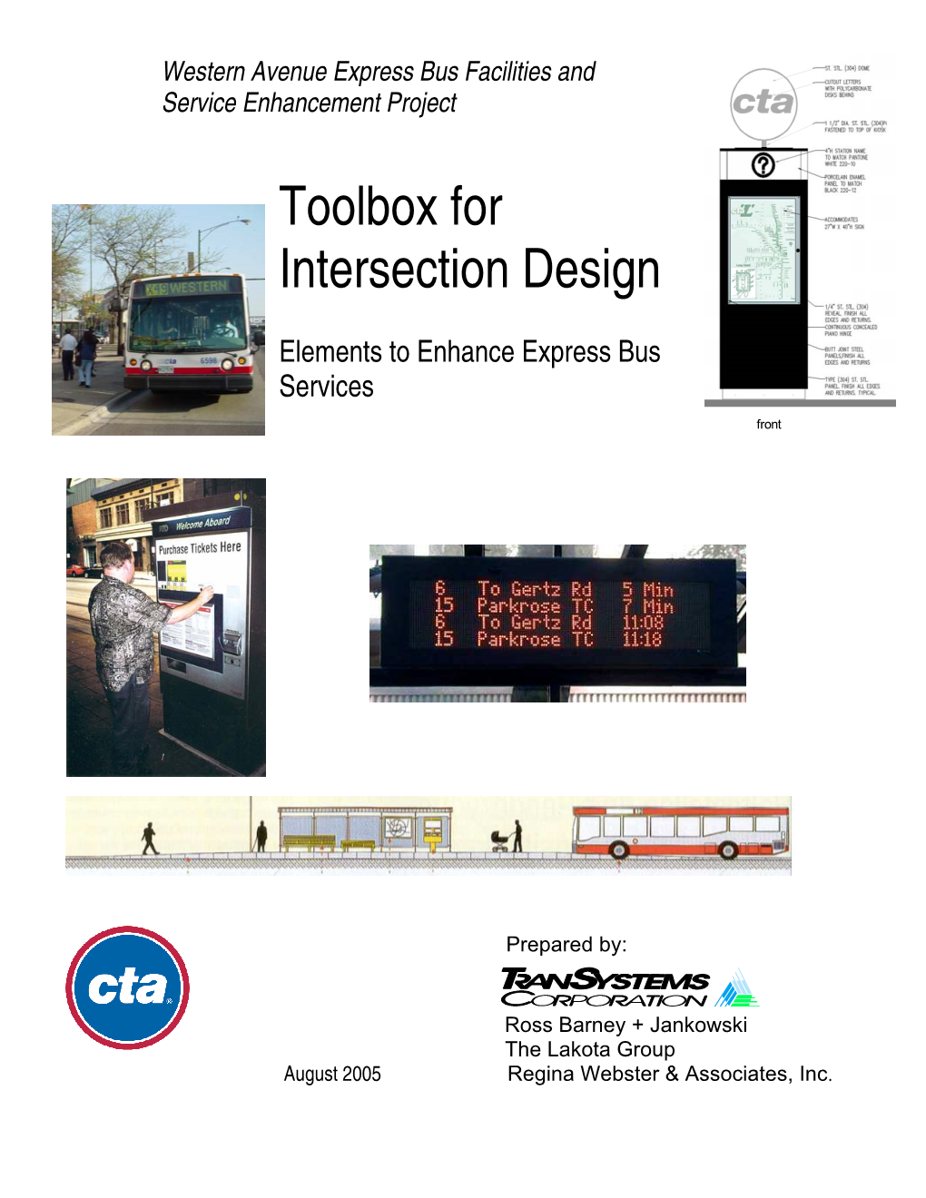 Western Avenue Express Bus Toolbox for Intersection Design