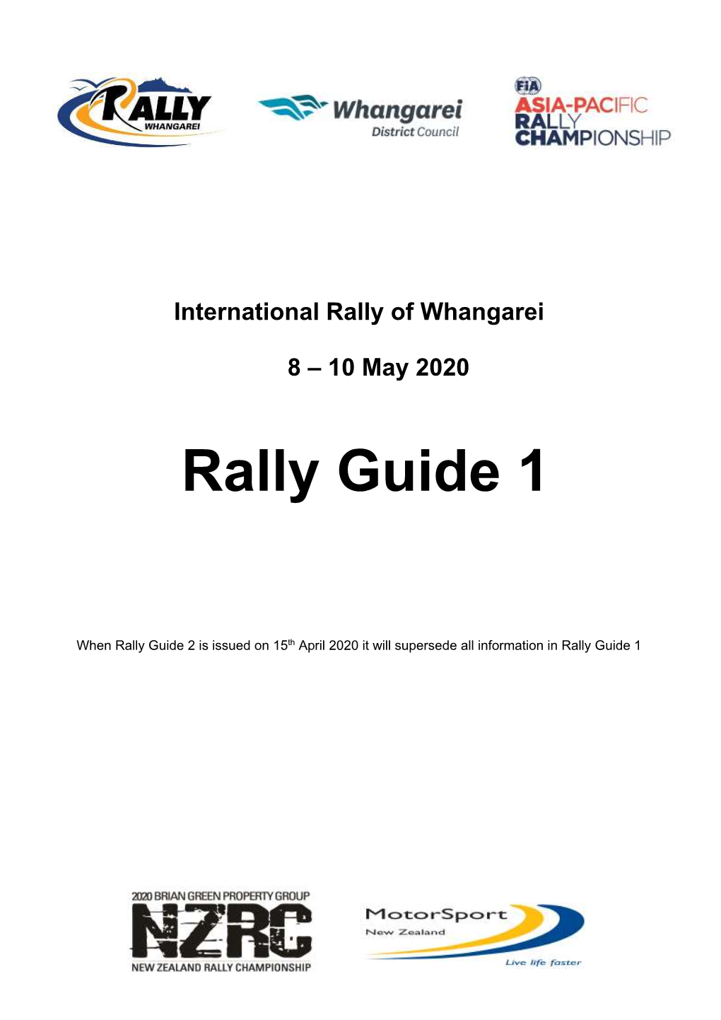 Rally Guide 1