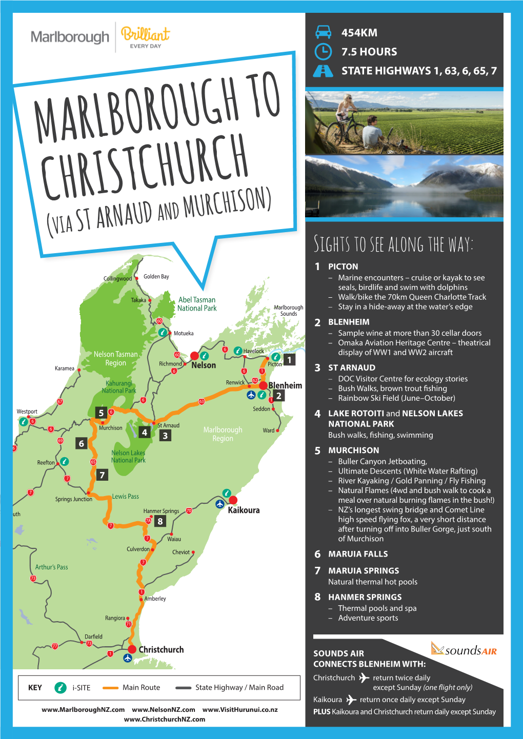 Marlborough to Christchurch