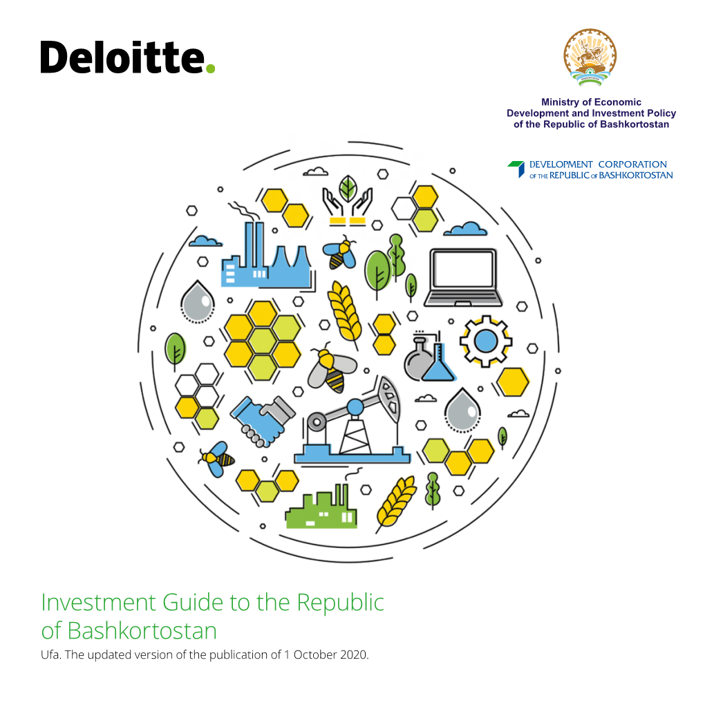 Investment Guide to the Republic of Bashkortostan | Ufa 2020