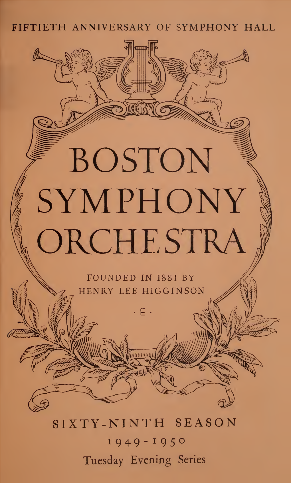 Boston Symphony Orchestra Concert Programs, Season 69, 1949-1950