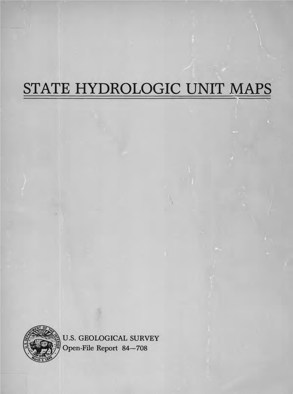 State Hydrologic Unit Maps