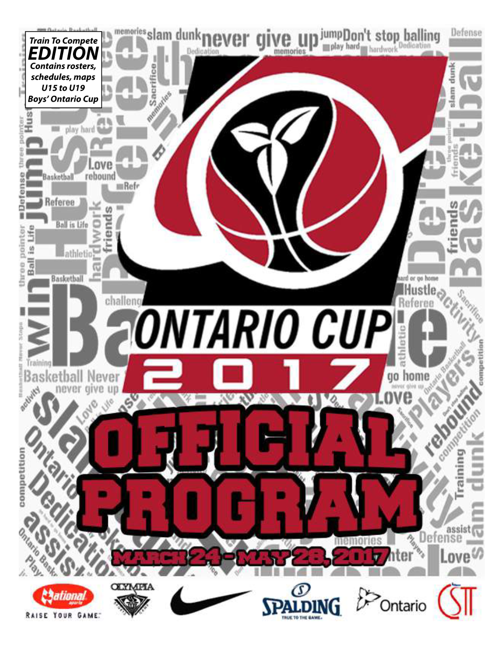 Ontario Cup Program 2017