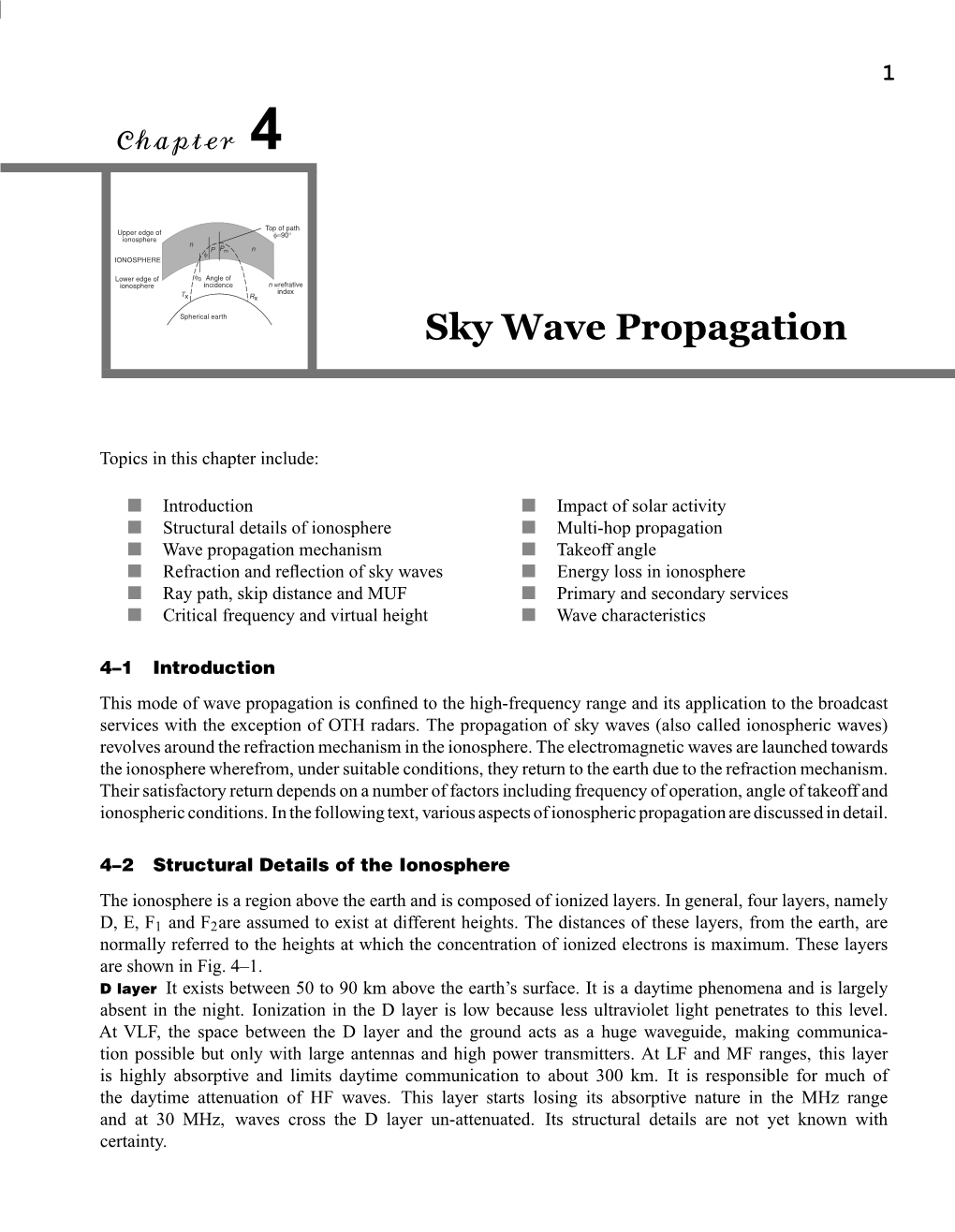 Sky Wave Propagation