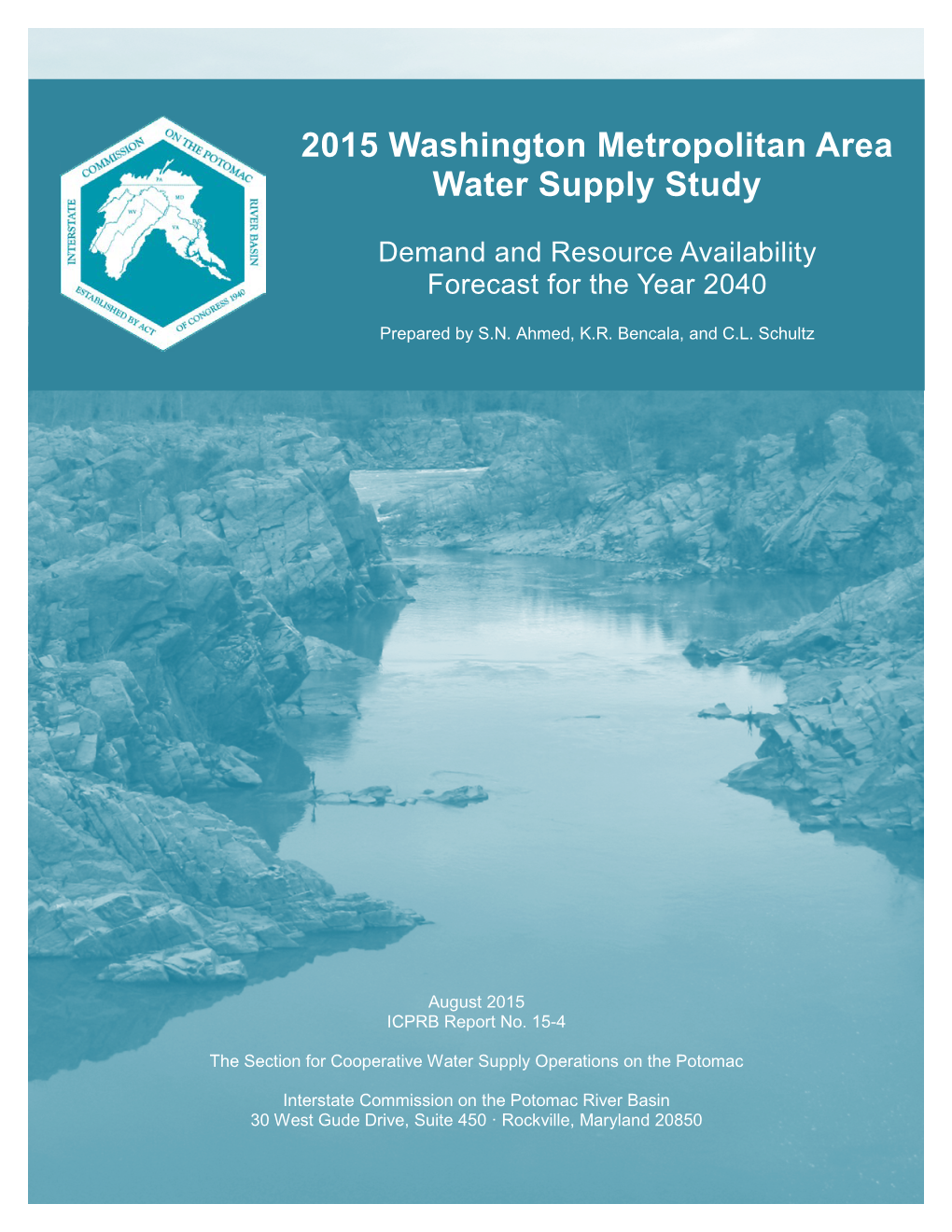 2015 Washington Metropolitan Area Water Supply Study