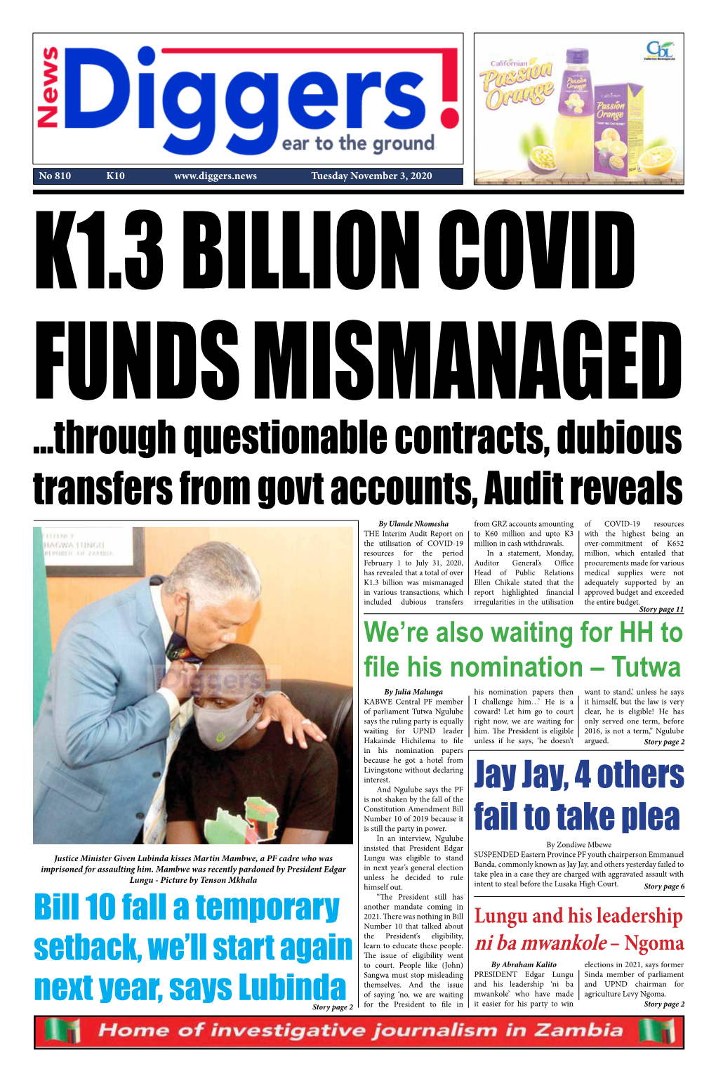 Through Questionable Contracts, Dubious Transfers from Govt Accounts, Audit Reveals