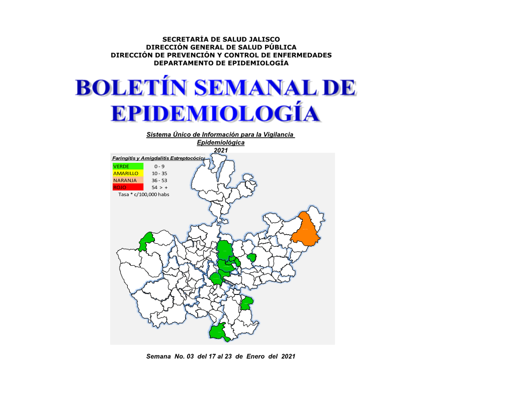 2021 Semana No. 03 Del 17 Al 23 De Enero