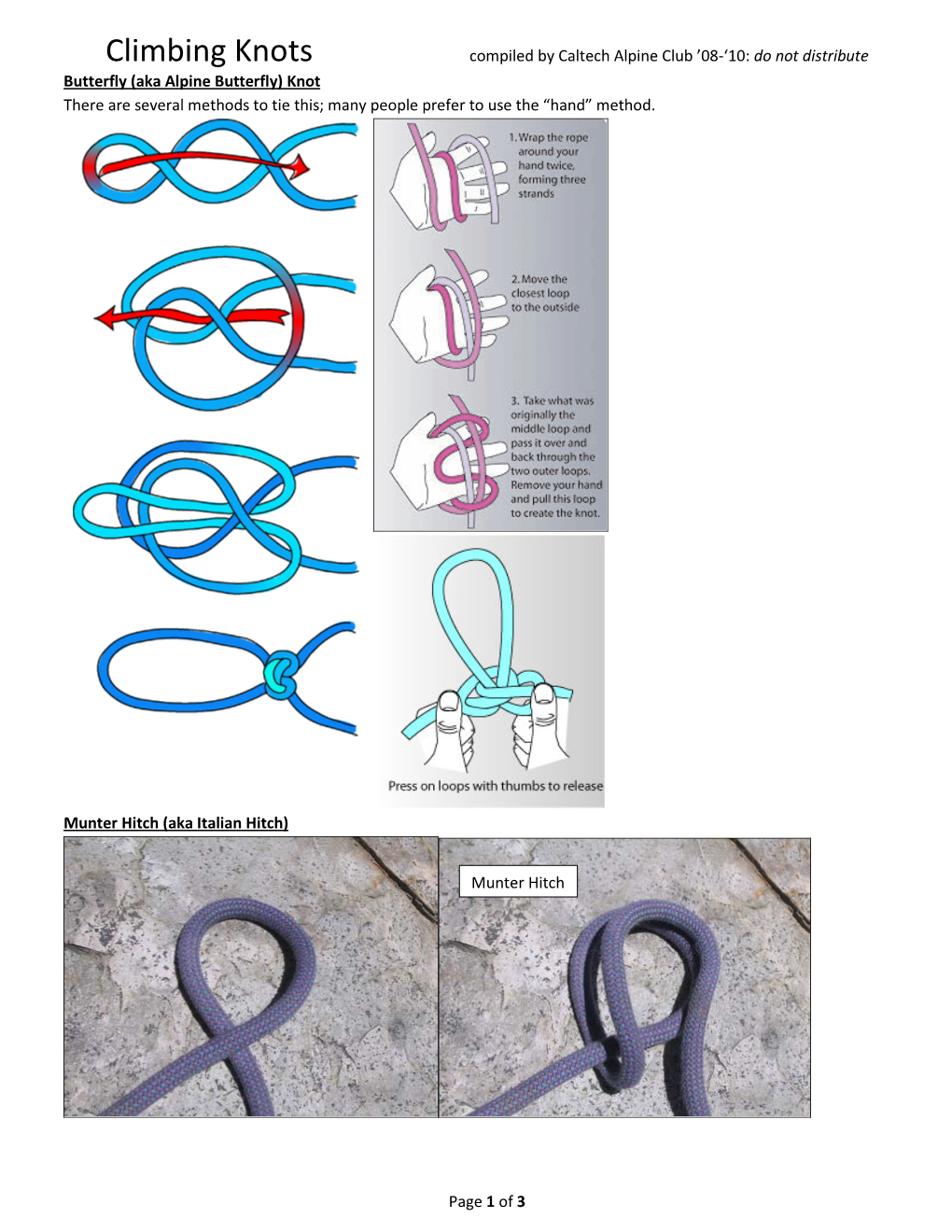 Climbing Knots