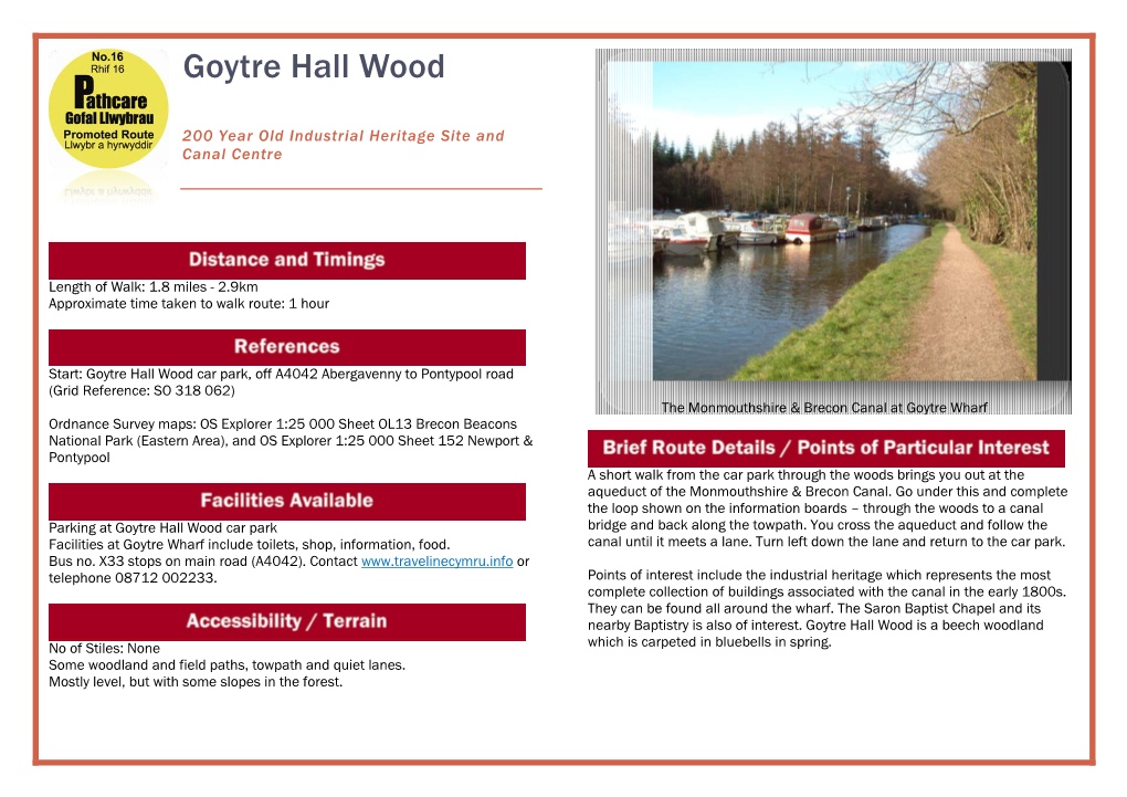 Goytre Hall Wood