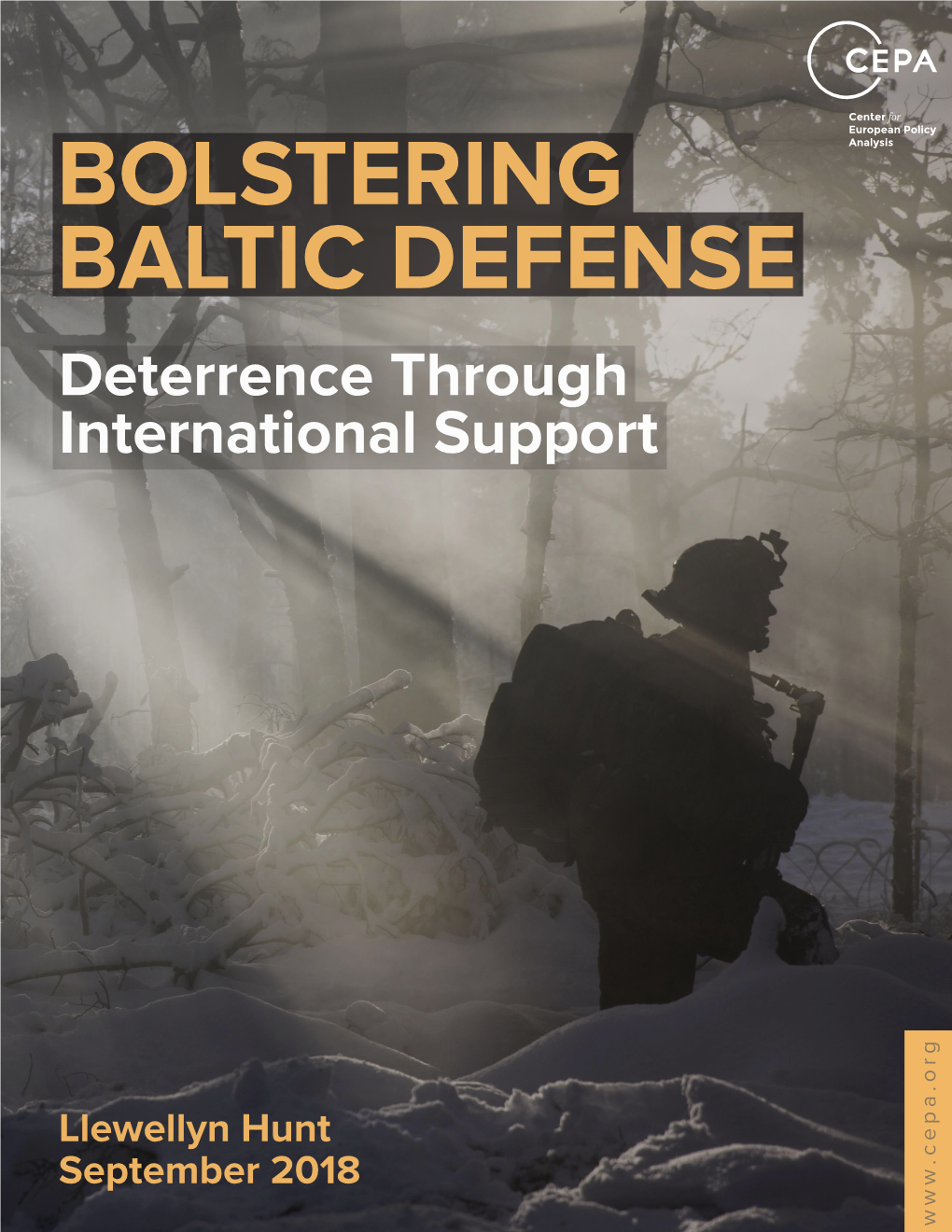 BOLSTERING BALTIC DEFENSE Deterrence Through International Support