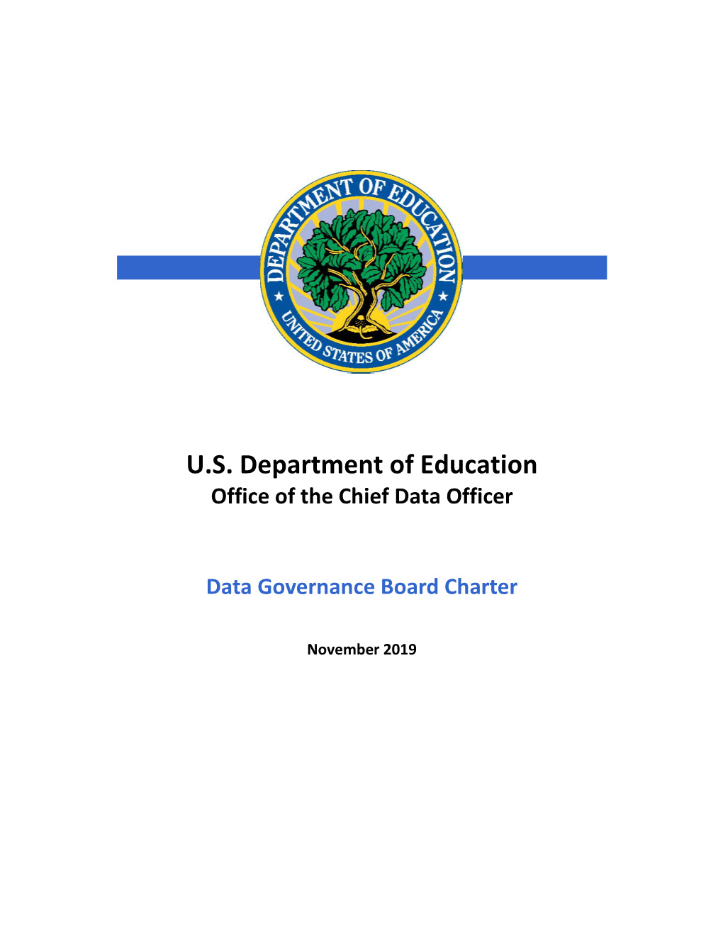 Data Governance Board Charter