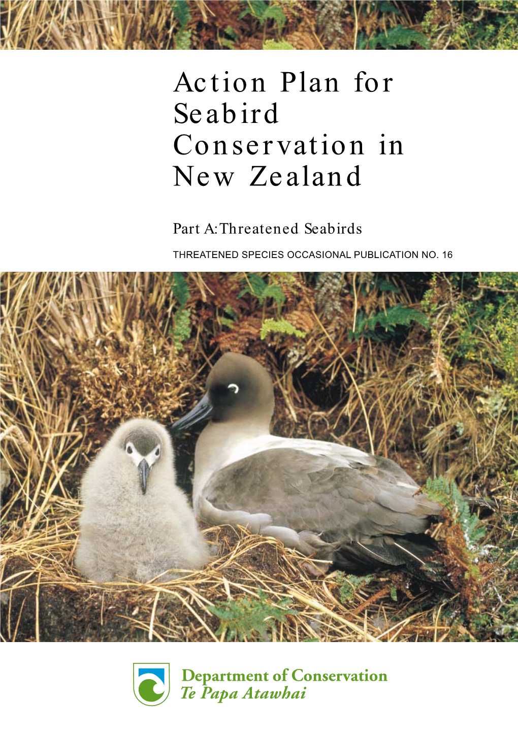 Action Plan for Seabird Conservation in New Zealand